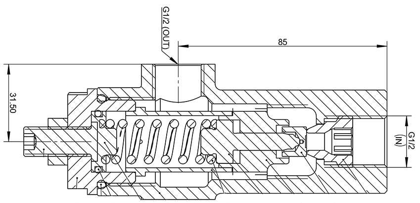 high pressure safety valve SVW 60